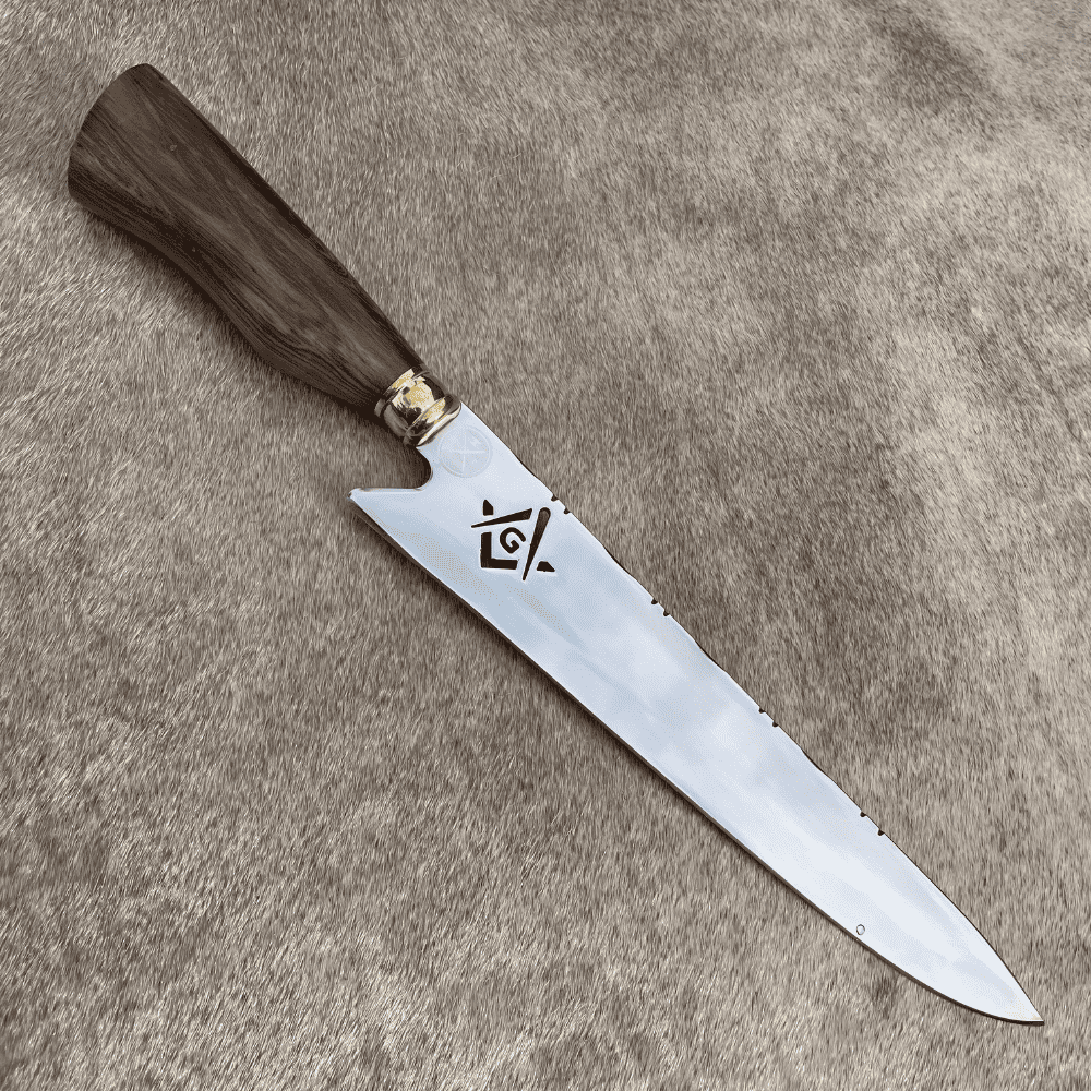 Maçom - Faca Campeira Aço Inox 420C + Bainha