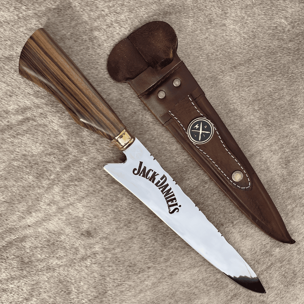 Jack Daniel’s - Faca Campeira Aço Inox 420C + Bainha