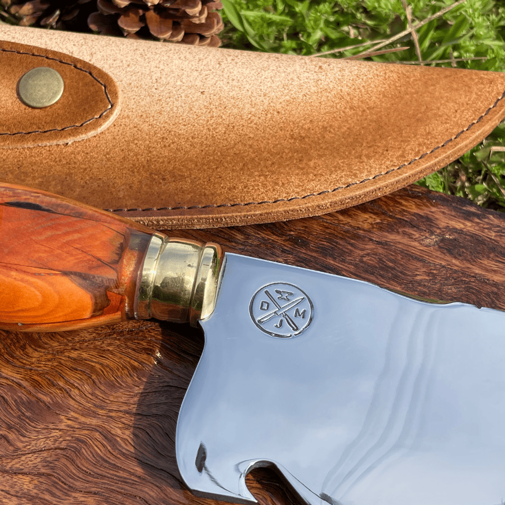 Faca Picanheira Pescaria 4mm | Frete Grátis + Bainha + Seu Nome Grátis