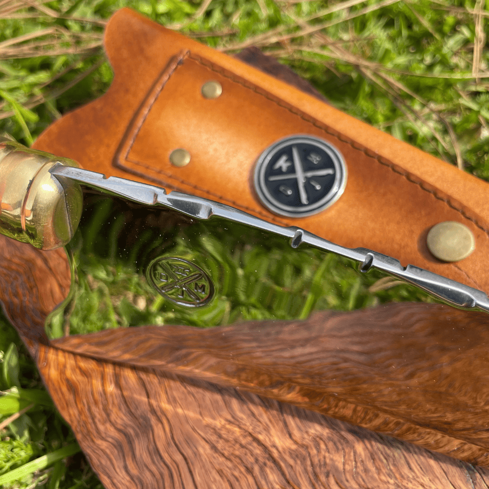 Faca Picanheira Pescaria 4mm | Frete Grátis + Bainha + Seu Nome Grátis