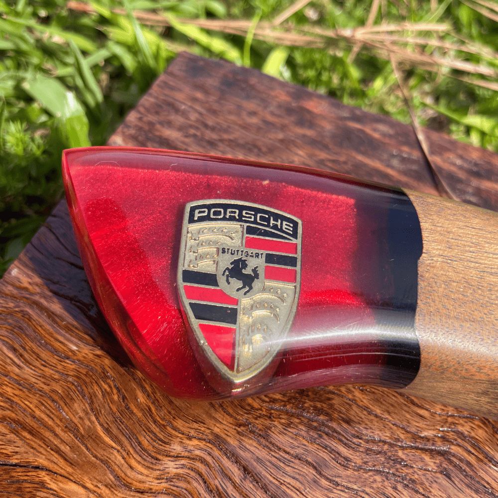 Faca Picanheira Porsche 4mm | Frete Grátis + Bainha + Seu Nome Grátis