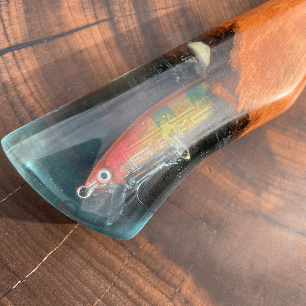 Faca Picanheira Pescaria 3mm | Frete Grátis + Bainha + Seu Nome Grátis