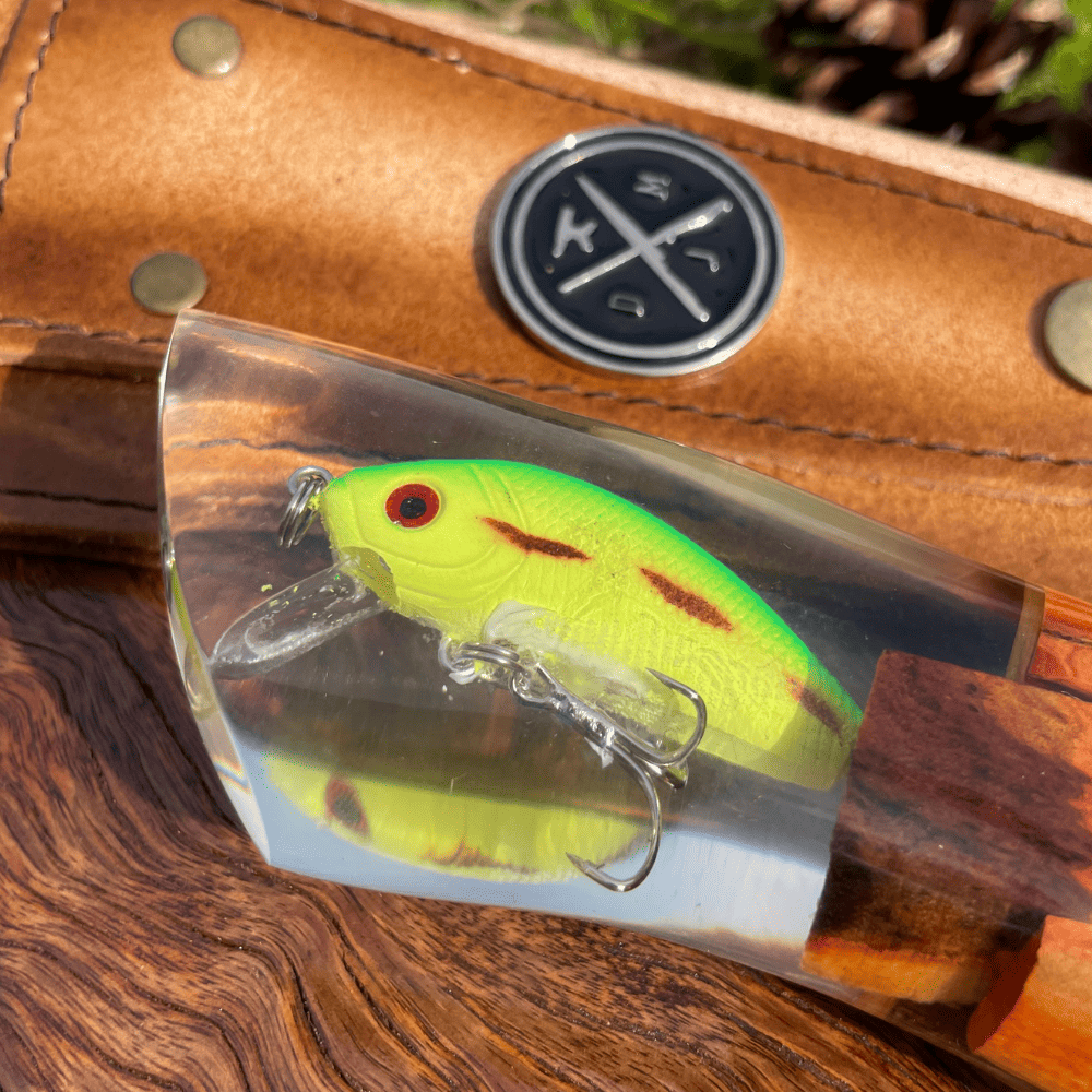 Faca Picanheira Pescaria 4mm | Frete Grátis + Bainha + Seu Nome Grátis