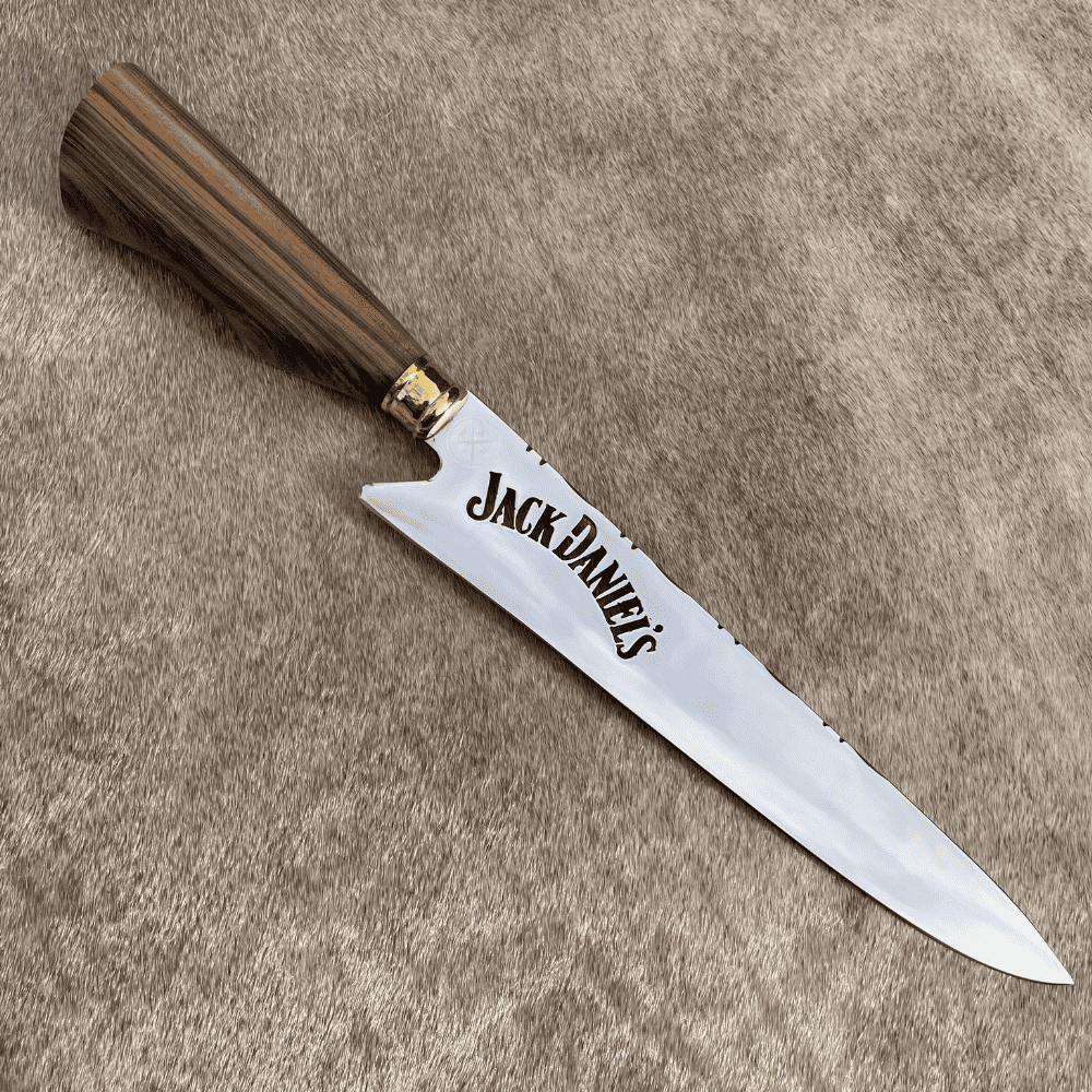 Jack Daniel’s - Faca Campeira Aço Inox 420C + Bainha