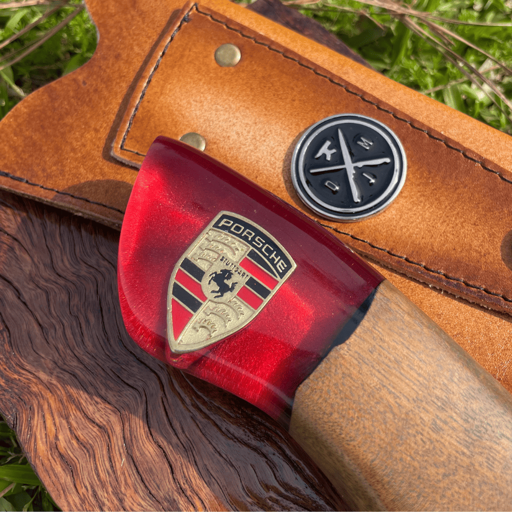 Faca Picanheira Porsche 4mm | Frete Grátis + Bainha + Seu Nome Grátis