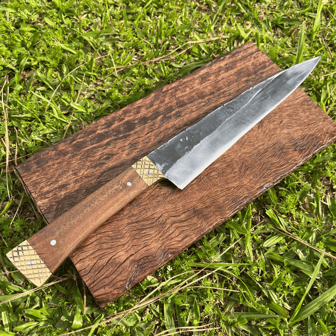 Faca Javalizeira Arado - Full Tang + Bainha