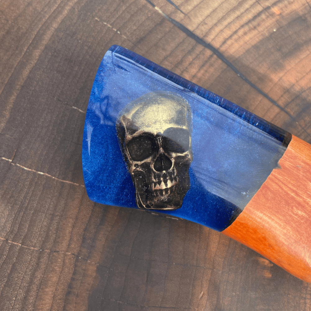 Faca Punisher Picanheira Pistola 3mm | Frete Grátis + Bainha + Seu Nome Grátis