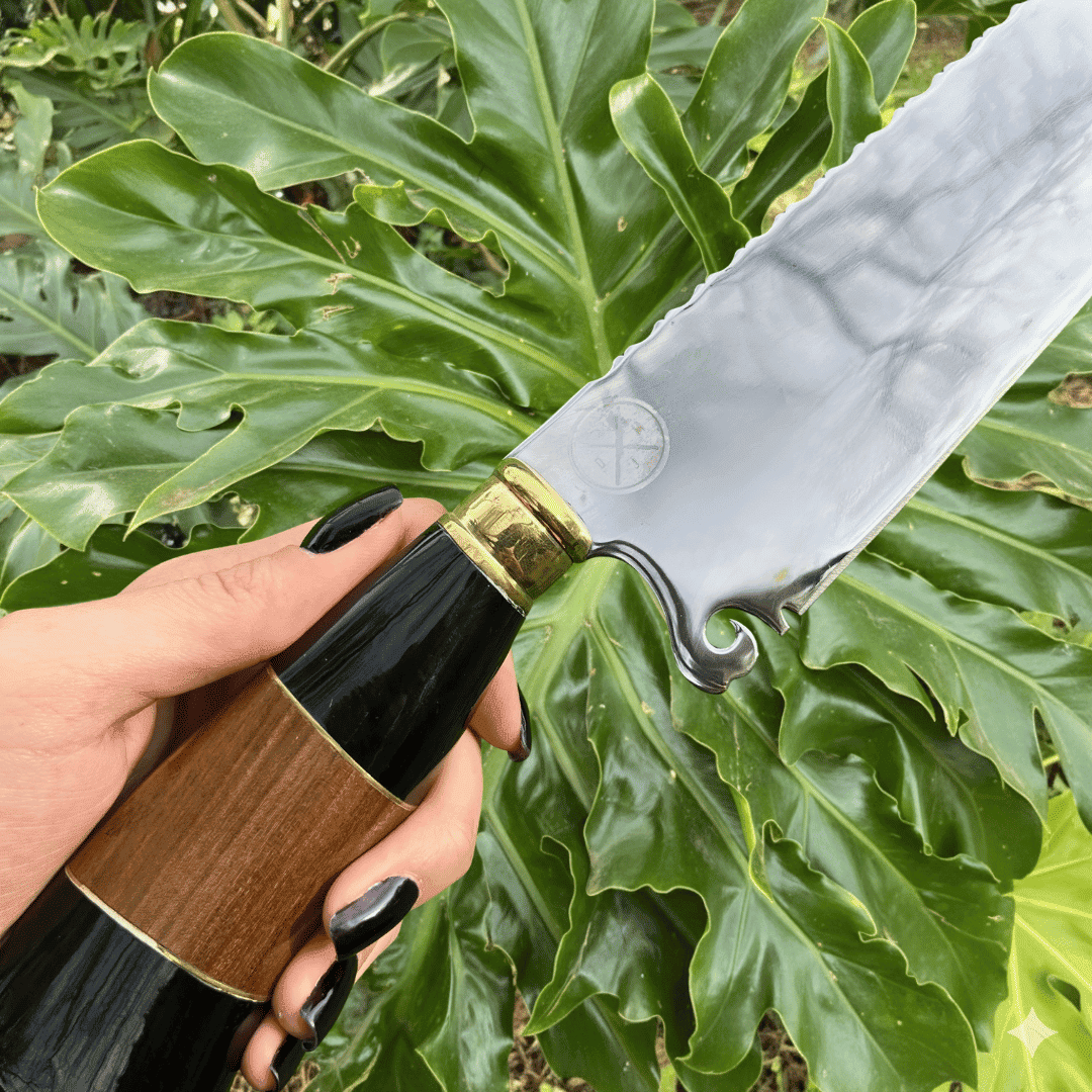 Faca Picanheira - Cabo Híbrido + Bainha