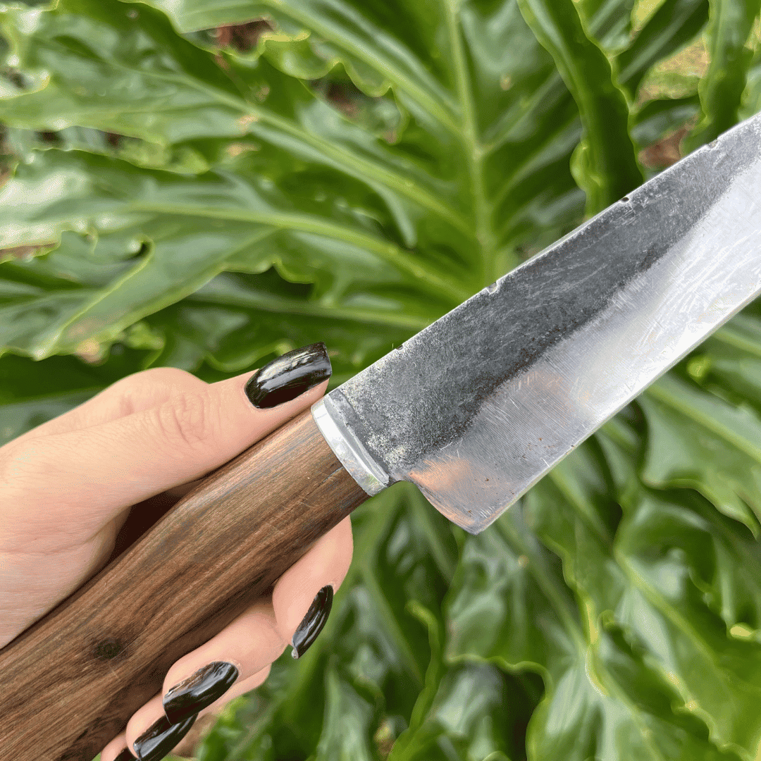 Faca Brut Force Arado 12cm - Cabo Liso + Bainha