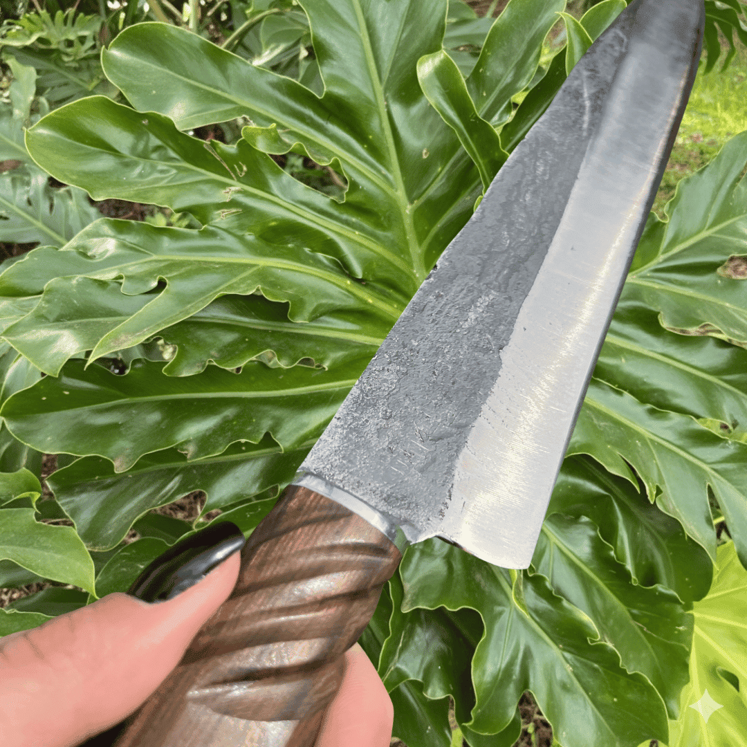 Faca Disco Arado - Cabo Em Madeira + Bainha