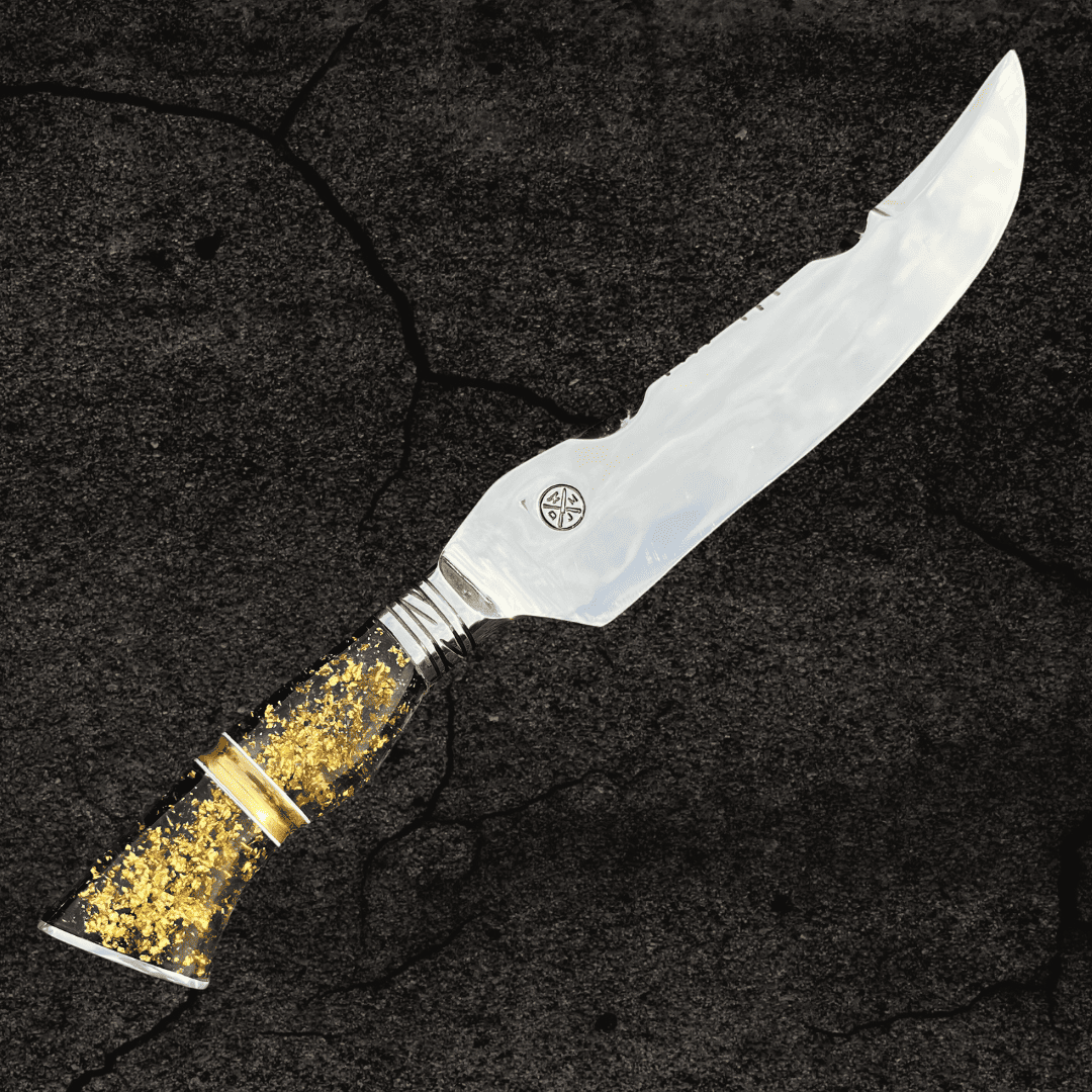 Horus Forge 12mm - Cabo Tempestade De Ouro + Bainha